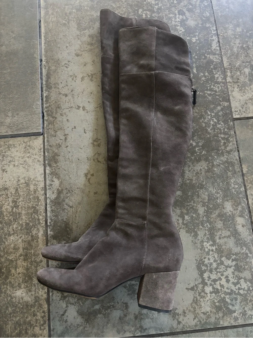 Dolce Vita Brown Suede Over-the-Knee Boots